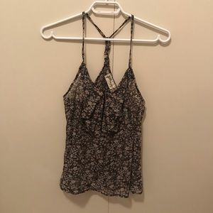 ⭐️4/$20⭐️Sheer Floral Tank size large